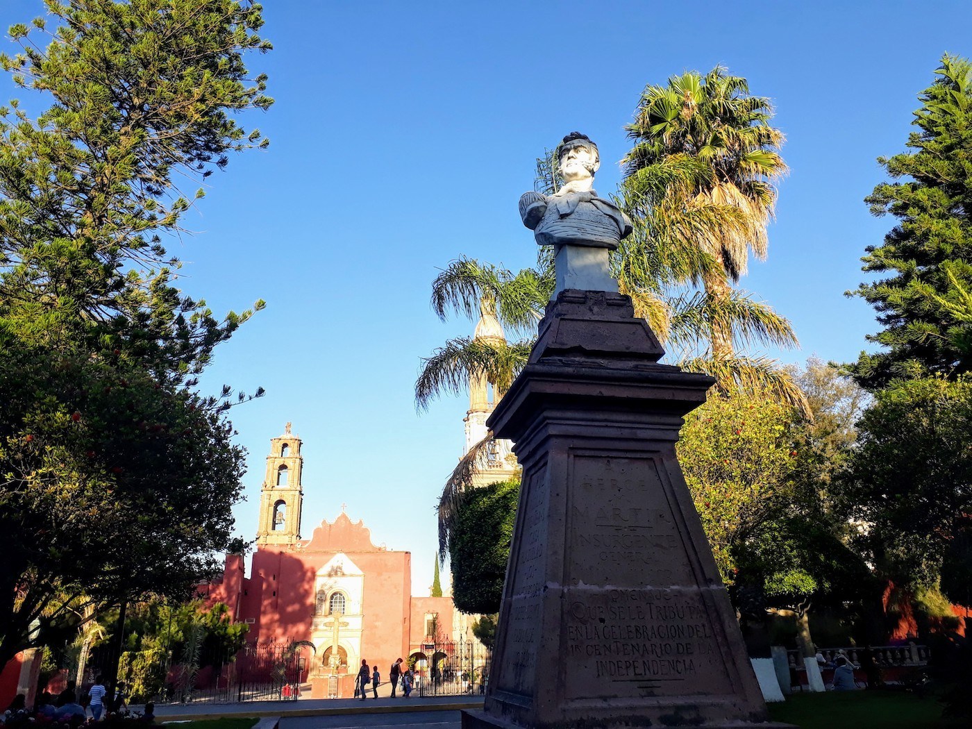 Huichapan, Hidalgo, Plaza principal